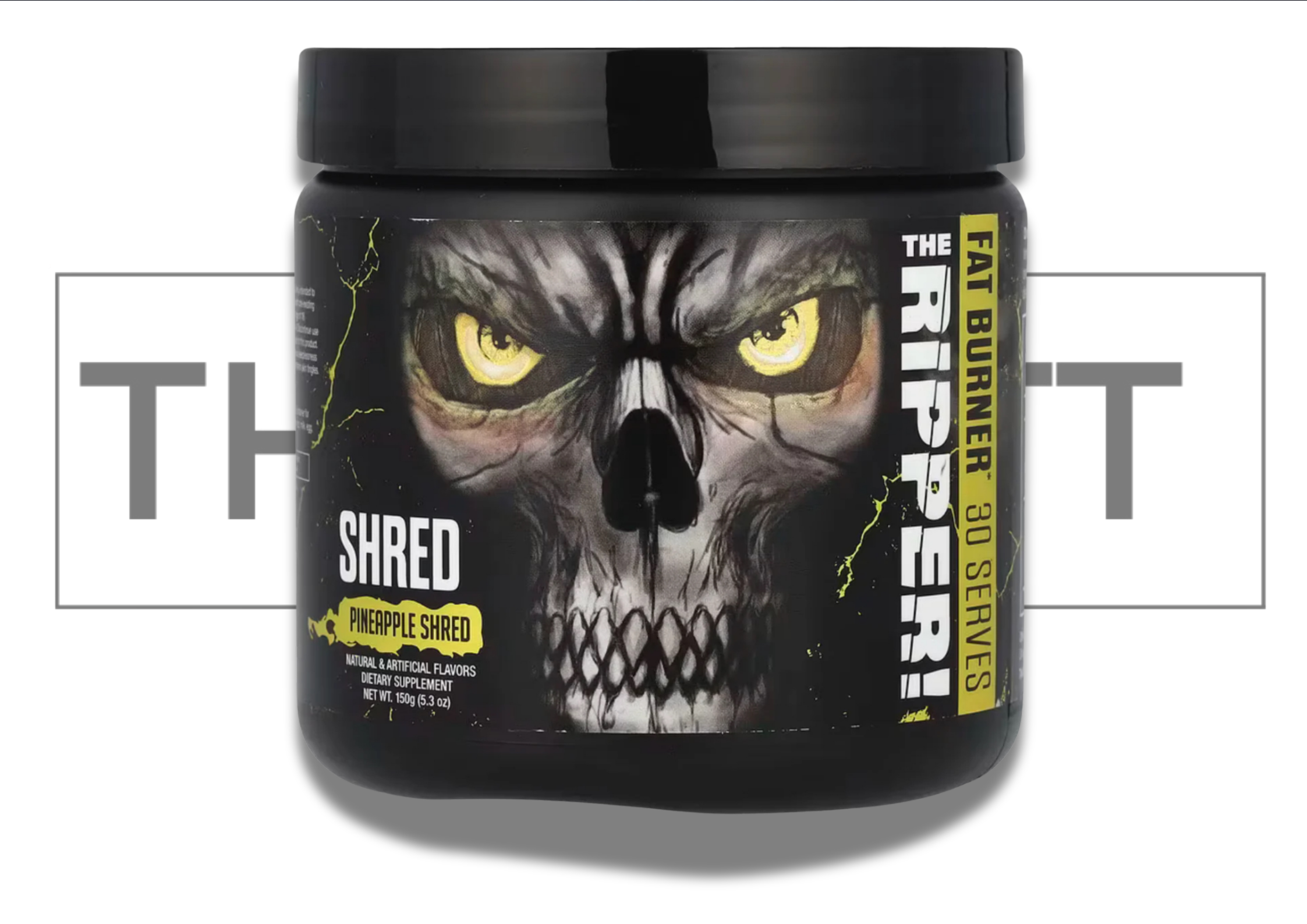 JNX Sports The Ripper! Fat Burner, Pineapple Shred, glutenfri og vegansk, 30 serveringer.