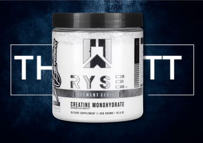 RYSE Element Series Creatine Monohydrate, 300 g kosttilskudd for styrke og utholdenhet, opptil D vitaminer.