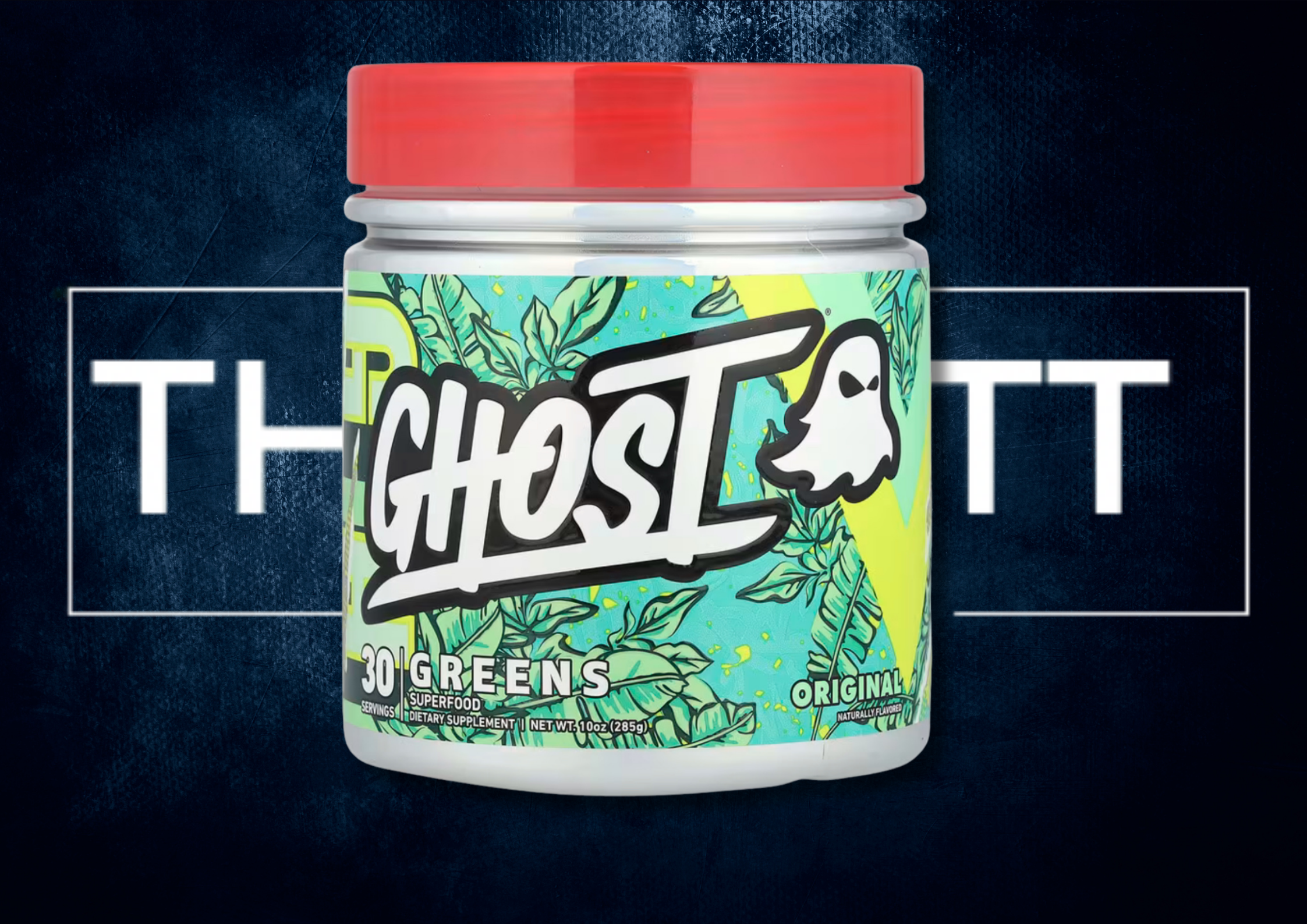GHOST® GREENS Original 10 oz supermat, vitaminer, vegansk, glutenfri kosttilskudd med probiotika.