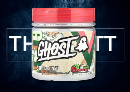 GHOST® JOINT Kiwi Strawberry kosttilskudd for daglig leddstøtte, glutenfri og sukkerfri, 7.9 oz.
