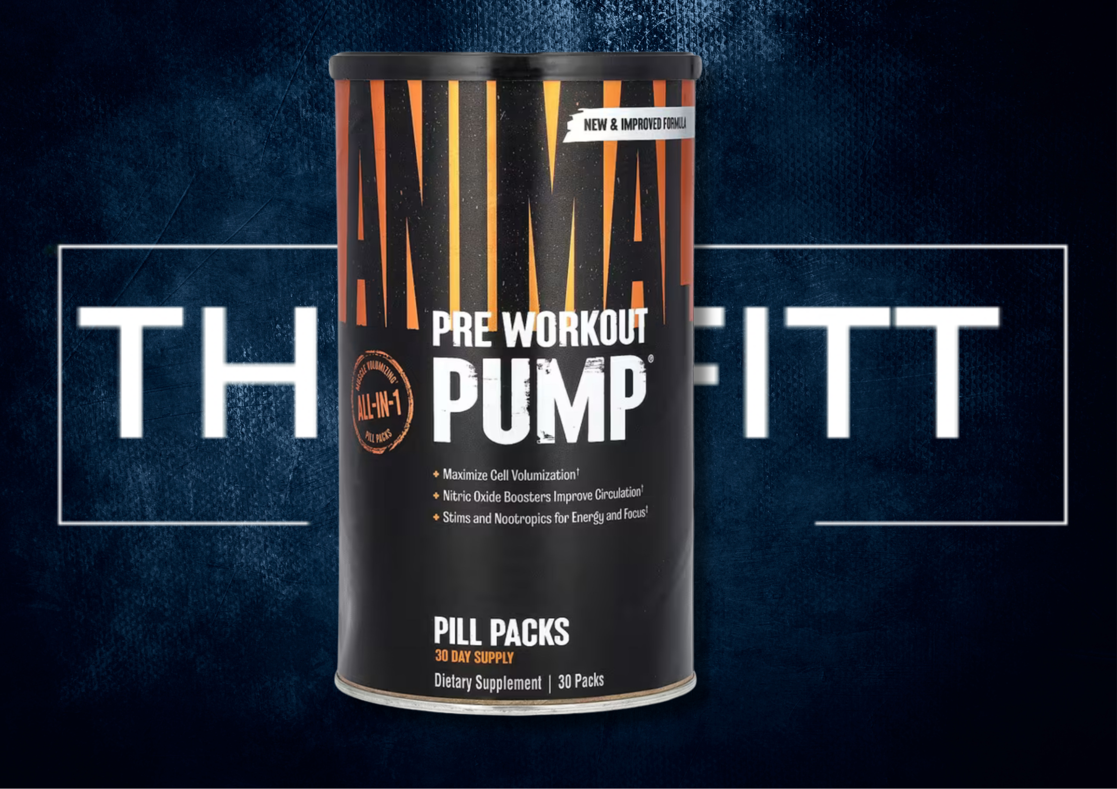 Animal, Pre Workout Pump, Pill Packs , 30 Packs