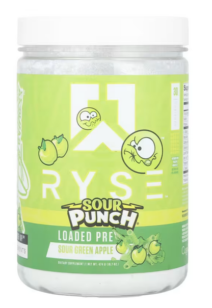 RYSE, Loaded Pre, Sour Punch®, 16.7 oz (474 g)